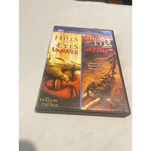 The Hills Have Eyes 1‎ & 2 DVD Set Double Feature Unrated Horror Movies